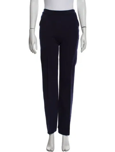 Pre-owned High Sport Straight Leg Pants In Blue