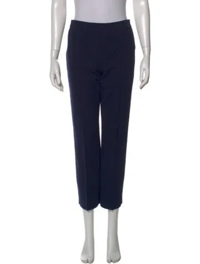 Pre-owned High Sport Straight Leg Pants In Blue