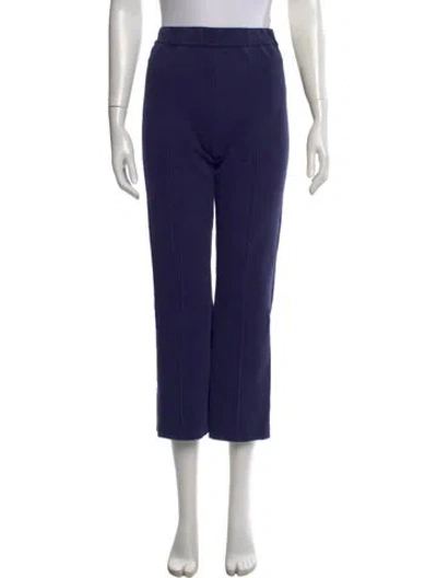 Pre-owned High Sport Straight Leg Pants In Blue