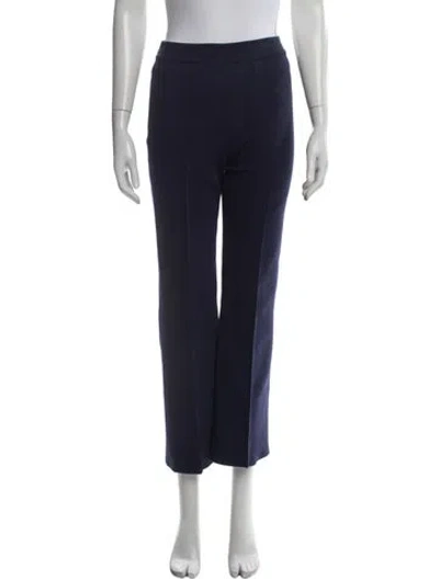 Pre-owned High Sport Straight Leg Pants In Blue