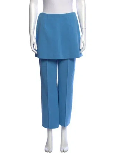 Pre-owned High Sport Straight Leg Pants In Blue