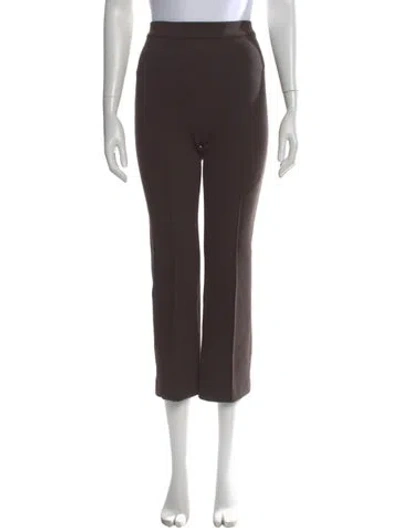 Pre-owned High Sport Straight Leg Pants In Brown