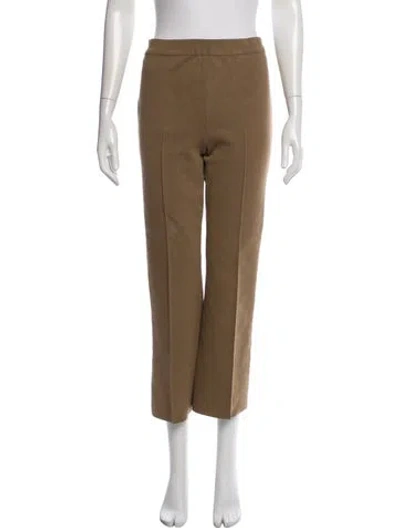 Pre-owned High Sport Straight Leg Pants In Brown