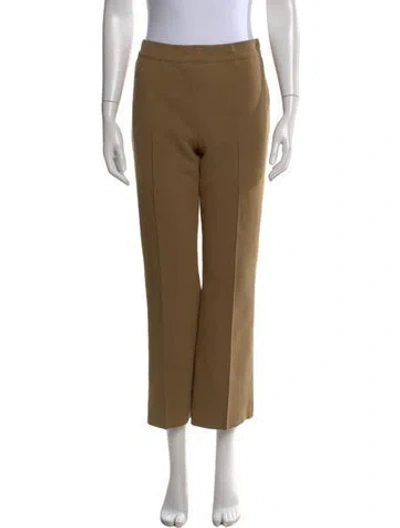 Pre-owned High Sport Straight Leg Pants In Brown