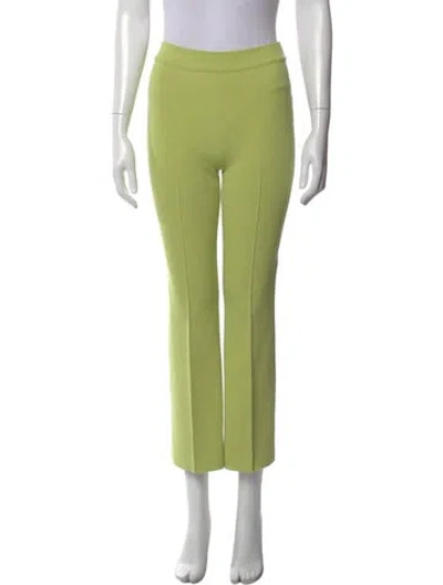 Pre-owned High Sport Straight Leg Pants In Green