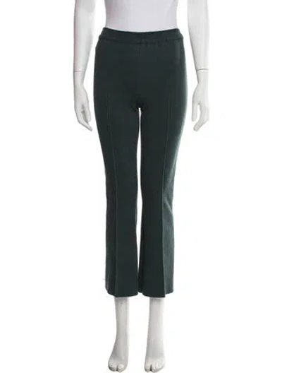 Pre-owned High Sport Straight Leg Pants In Green