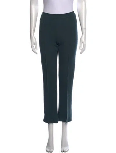 Pre-owned High Sport Straight Leg Pants In Green
