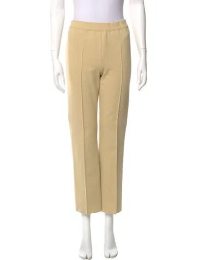 Pre-owned High Sport Straight Leg Pants In Neutral