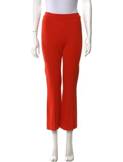 Pre-owned High Sport Straight Leg Pants In Orange