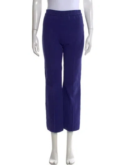 Pre-owned High Sport Straight Leg Pants In Purple