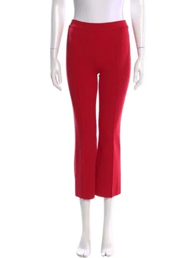 Pre-owned High Sport Straight Leg Pants In Red