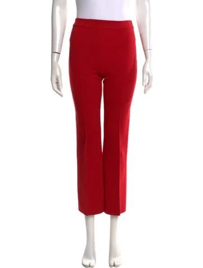 Pre-owned High Sport Straight Leg Pants In Red