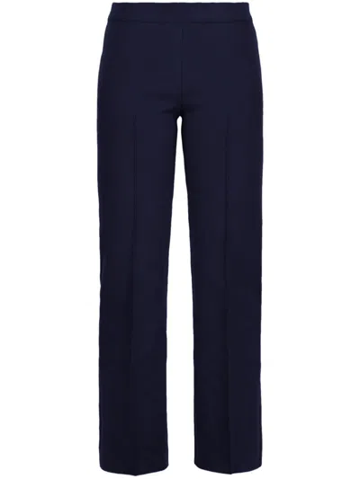 High Sport Straight-leg Trousers In Blue