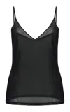 High Sport Tyler Slinky Knit Camisole Top In Black