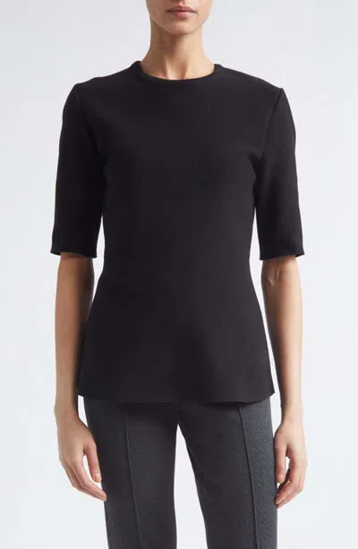 High Sport Wes Mini Check Top In Black