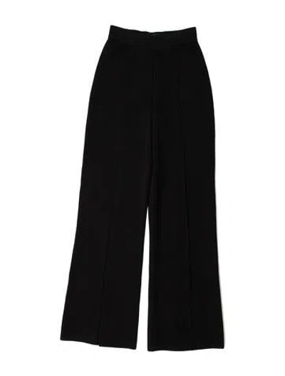 Pre-owned High Sport Wide Leg Pants In Black