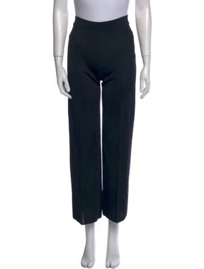 Pre-owned High Sport Wide Leg Pants In Black