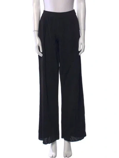Pre-owned High Sport Wide Leg Pants In Black