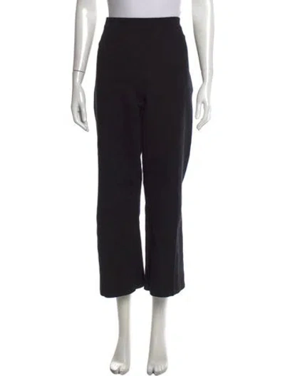 Pre-owned High Sport Wide Leg Pants In Black