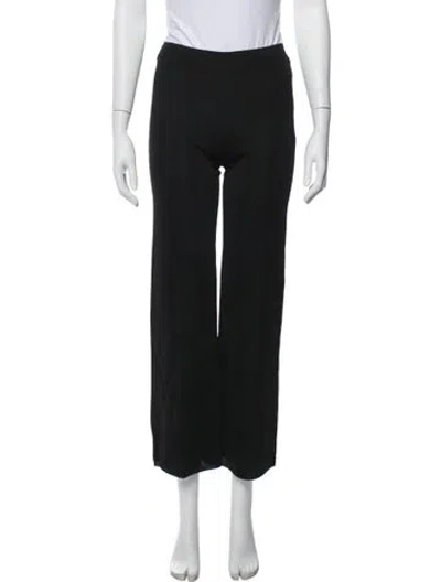 Pre-owned High Sport Wide Leg Pants In Black