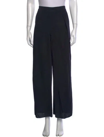 Pre-owned High Sport Wide Leg Pants In Black