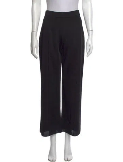 Pre-owned High Sport Wide Leg Pants In Black