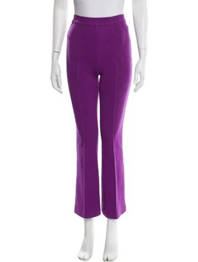 Pre-owned High Sport Wide Leg Pants In Purple
