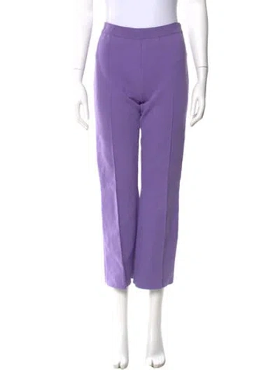 Pre-owned High Sport Wide Leg Pants In Purple
