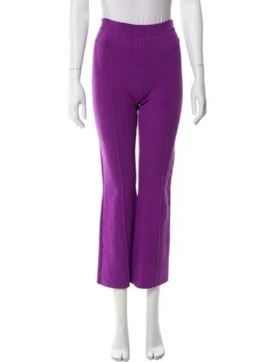 Pre-owned High Sport Wide Leg Pants In Purple