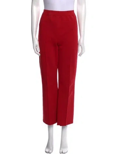 Pre-owned High Sport Wide Leg Pants In Red