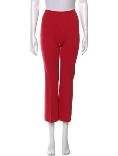 Pre-owned High Sport Wide Leg Pants In Red