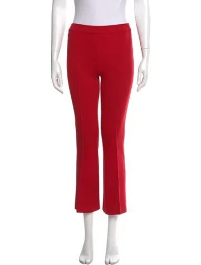 Pre-owned High Sport Wide Leg Pants In Red