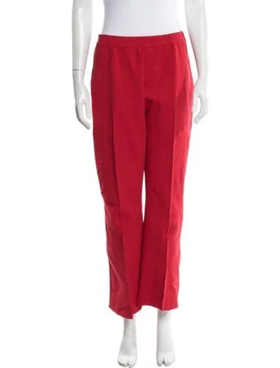 Pre-owned High Sport Wide Leg Pants In Red