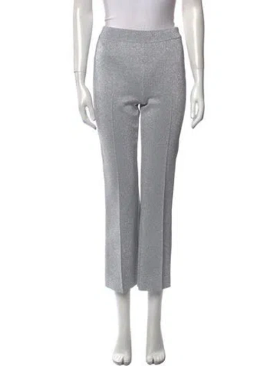 Pre-owned High Sport Wide Leg Pants In Silver