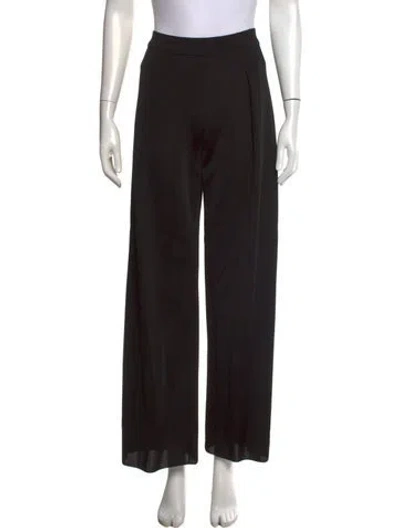 Pre-owned High Sport Wide Leg Pants W/ Tags In Black