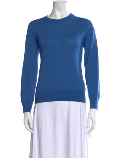 Pre-owned High Sport Wool Crew Neck Sweater In Blue