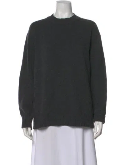 Pre-owned High Sport Wool Crew Neck Sweater In Gray