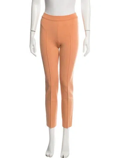 Pre-owned High Sport Wool Straight Leg Pants In Orange