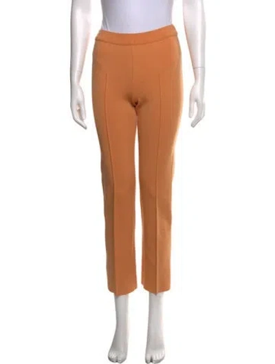 Pre-owned High Sport Wool Straight Leg Pants In Orange