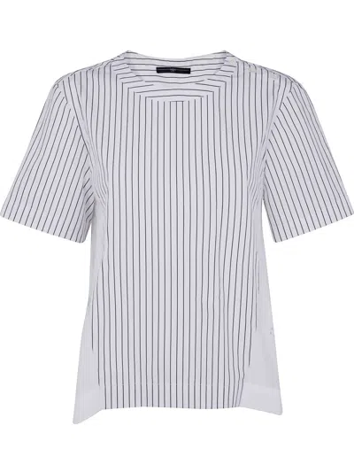 HIGH STRIPED BLOUSE