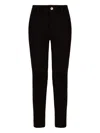 High Tapered Trousers In Black