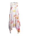 High Tech Woman Midi Dress Lilac Size 10 Polyester