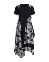 High Tech Woman Midi Dress Midnight Blue Size 6 Rayon, Nylon, Elastane, Polyester In Blue