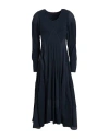 High Tech Woman Midi Dress Navy Size 10 Polyamide, Elastane