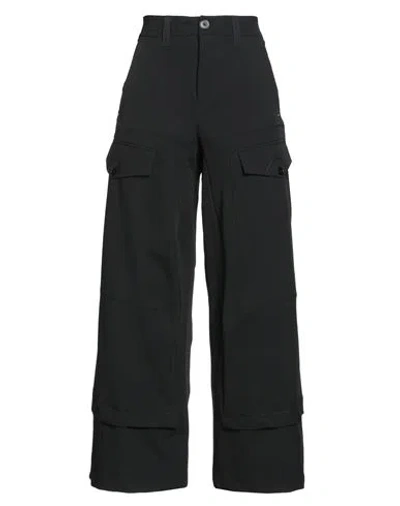 High Tech Woman Pants Black Size 8 Polyester, Viscose, Elastane
