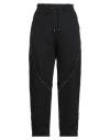 High Tech Woman Pants Black Size M Rayon, Nylon, Elastane