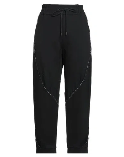 High Tech Woman Pants Black Size M Rayon, Nylon, Elastane