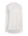 High Tech Woman Shirt White Size Xl Cotton, Polyurethane