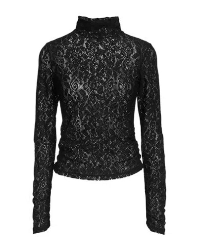 High Tech Woman Top Black Size M Polyamide, Elastane