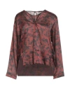 High Tech Woman Top Rust Size L Polyester In Red